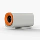 Компактний 3D проектор Full HD з Android Wi-Fi Bluetooth потужністю 1 5 Вт USB рожевий мультимедійний проектор для дому - зображення 3