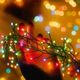 Гирлянда роса светодиодная 100м 2500LED с пультом управления холодный белый USB для новогоднего оформления - изображение 2