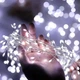 Гирлянда Роса-мишура 30м 900LED холодный белый 8 режимов с пультом для новогоднего оформления помещений - изображение 5