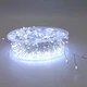 Гирлянда Роса-мишура 30м 900LED холодный белый 8 режимов с пультом для новогоднего оформления помещений - изображение 9