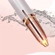 Эпилятор для лица Flawless с подсветкой аккумуляторный 32 пинцета 2 насадки белый USB - изображение 5