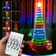 Гірлянда світлодіодна 20м 200 LED мультиколор з пультом для новорічного оформлення ялинки - зображення 2