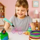 Пластик 3D PCL 20 кольорів по 5м багаторазові запаски для 3D ручок водонепроникні антистатичні властивості - зображення 2