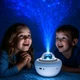 Ночник проектор зоряного неба з колонкою Bluetooth та пультом дистанційного керування акумуляторний білий RGB світлодіодний - зображення 2