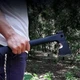 Топор туристический с чехлом для кемпинга и туристических походов черного цвета - изображение 2