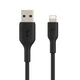 Кабель Belkin USB-A - Lightning PVC 3 м Black (CAA001BT3MBK) - изображение 3