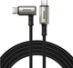 Кабель Baseus Hammer Type-C to Type-C PD3.1 Gen2 10Гбіт/с 100W (20V/5A) 1.5 м Black (CATPN-01) - зображення 1