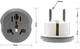 Переходник (AU/ US/ UK/ CN) на Евро розетку WireLab WN-18 16A 250V Grey (43733) - изображение 3