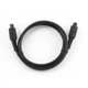 Кабель оптичний Cablexpert Toslink 1 м Black (CC-OPT-1M) - изображение 3