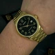 Чоловічий годинник Casio MTP-V002G-1B золотистий - изображение 2