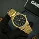 Чоловічий годинник Casio MTP-V002G-1B золотистий - изображение 4