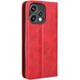 Чохол-книжка Deexe Retro Style для OPPO Reno 15 - Red - зображення 7