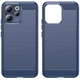 Силіконовий (TPU) чохол UniCase Carbon для OPPO Reno 15 F/FS - Blue - зображення 2