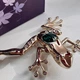 Фігурка Crystocraft зі стразами Swarovski Жаба 11 см 1601968 - зображення 6
