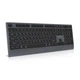 Клавіатура REAL-EL RK-715W Wireless/Bluetooth Black/Gray (EL123100051) - зображення 3