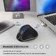 Вертикальная мышь беспроводная JOMAA D1527 аккумулятором RGB подсветкой 2,4G+Bluetooth - изображение 9