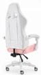 Кресло геймерское компьютерное Hell's Rainbow Pink-White (5904204981125) - изображение 3