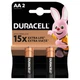 Батарейка Duracell AA лужні 2 шт. в упаковці (5000394058163 / 81551267) - зображення 2