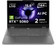 Ноутбук Lenovo LOQ Essential 15IRX11 (83SC002PRA) Luna Grey / 15.6" IPS 144 Гц / Intel Core i5-13450HX / RAM 16 ГБ / SSD 512 ГБ / RTX 5060, 8 ГБ (TDP 65 Вт) / LAN / Зарядка по USB - изображение 1