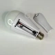 Лампочка акумуляторна E27 New Emergency Lamp аварійна світлодіодна 20Вт, енергозберігаюча автономна LED-лампочка від мережі 220В та акумулятора, холодне біле світло, для дому, офісу та дачі Біла, ENLW-027 - зображення 7