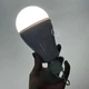 Лампочка акумуляторна E27 New Emergency Lamp аварійна світлодіодна 20Вт, енергозберігаюча автономна LED-лампочка від мережі 220В та акумулятора, холодне біле світло, для дому, офісу та дачі Біла, ENLW-027 - зображення 10