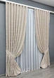 Комплект штор VR-Textil Лен Букле № 1882ш Таш 100х290 см 2 шт (31-0007) - изображение 3
