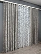 Комплект штор VR-Textil Жакард Вензель 150х270 2шт і Тюль 400х270 293ш-1147т Сірий з білим 71-098/3 - зображення 3