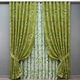 Комплект штор VR-Textil Лен Прованс 200х265 2шт и Тюль 500х265 1726ш-1809т Оливковый с белым 71-106/6 - изображение 1
