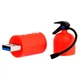 USB флеш накопичувач ColorWay Fire 64 GB USB 3.0 Red (CW-USBFE64) - зображення 6