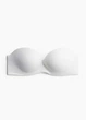Бюстгальтер балконет невидимка супер push-up со съемными бретелями H&M 75C белый (13710) - изображение 4
