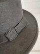 Капелюх канотьє із фетру зі стрічкою Honey Fashion Accessories 55-56р чорний (13062) - зображення 5