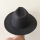 Фетровий капелюх з широкими полями Honey Fashion Accessories 56-57р чорний (13-61) - изображение 5