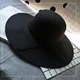 Капелюх жіночий з м'якими широкими полями Honey Fashion Accessories 56-57р чорний (1305) - изображение 2
