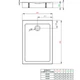 Душовий піддон Radaway Doros F Compact 1200x900x120, антрацит - зображення 4