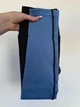 Спортивные женские лосины Ombre с Push Up для фитнеса и йоги Бесшовные Двухцветные XS-S Черно-синие (XV07XS-S) - изображение 11