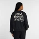 Женский черный світшот New Balance Visibly Loved Crew 42 (XL) (WT61M9CCBK) - изображение 2