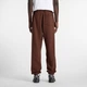 Мужские коричневые спортивные брюки New Balance Athletics French Terry Jogger 50 (L) (MP41508ABJ) - изображение 2