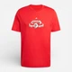 Футболка длинная мужская Adidas For The Long Run Graphic KS8547 XL Красная с принтом (4068818738665) - изображение 6