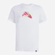 Подростковая футболка Adidas KA0536 158-164 см White (4068814071537) - изображение 10