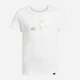Подростковая футболка для девочки Adidas Everyday Glam KE3897 140 см White (4068814063709) - изображение 3