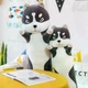 Плюшевая собака Хаски 70 см — мягкий компаньон для уюта и хорошего настроения - изображение 2