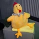Плюшевая курочка-трансформер 3в1 — подушка и плед для дома и путешествий - изображение 3