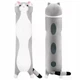 Мягкая игрушка Кот Батон 110 см, плюшевая подушка для сна и отдыха, Серый - изображение 5