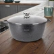 Каструля Kamille KM-4484 22 л з мармуровим покриттям індукція - зображення 6
