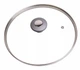 Кришка скляна Kamille KM-0827GR 30 см з металевим обідком - зображення 6
