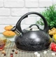 Чайник Edenberg EB-8812 3 л со свистком для индукции черный - изображение 7