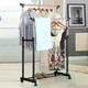 Телескопическая стойка для одежды и обуви Double Pole Pro на колёсиках, регулируемая по высоте - изображение 6