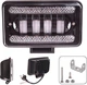 Фара робочого світла Pulso + DRL LP-7716 HI+LOW (150x90x70) 9-36 В / 40 Вт / 6000K - зображення 2