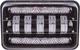 Фара робочого світла Pulso + DRL LP-7717 HI+LOW (170x110x80) 9-36 В / 50 Вт / 6000K - зображення 1