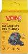 FM-трансмиттер Voin W-3304, 12-24V 2 USB QC3.0, 1 Type C, BT5.0, Hands free - изображение 4